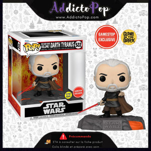 Funko Pop! Star Wars [519] - Red Saber Series Vol. 1 : Darth Tyranus (GITD) (GameStop Exclusive)  🕓[ETA:06/2026]