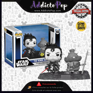 Funko Pop! Star Wars [502] - The Ronin and B5-56 (GITD) (Special Edition)  🕓[ETA:06/2026]