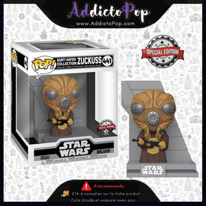 Funko Pop! Star Wars : Bounty Hunters Collection [441] - Zuckuss (Special Edition)  🕓[ETA:06/2026]
