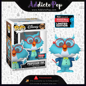 Funko Pop! Disney [1249] - Professor Owl (2022 Fall Convention Exclusive) 🕓[ETA:06/2026]
