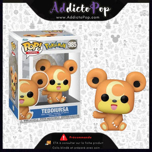 Funko Pop! Games : Pokémon [985] - Teddiursa (EMEA) 🕓[ETA:06/2026]
