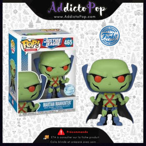 Funko Pop! DC Justice League [465] - Martian Manhunter (Special Edition) 🕓[ETA:06/2026]