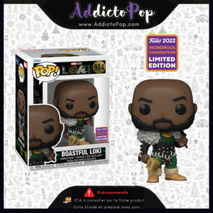 Funko Pop! Marvel Loki (2021) [984] - Boastful Loki (2022 Wondrous Convention Exclusive) 