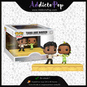 Funko Pop! Disney's 100th [1322] - Tiana & Naveen (Movie Moment)
