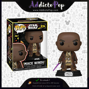 Funko Pop! Star Wars (May The 4Th) [834] - Mace Windu (Retro)