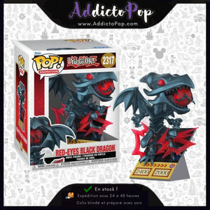 Funko Pop! Premium Yu-Gi-Oh! [2317] - Red Eyes Black Dragon (Card)