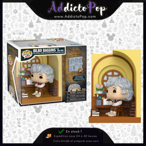 Funko Pop! Nooks Le Seigneur des Anneaux (Lord Of The Rings)  - Bilbo Baggins in Bag-End