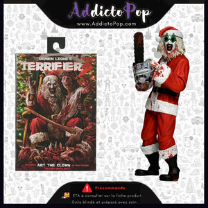 Figurine NECA Terrifier - Santa Suit Art the Clown (Bloody Version) 18cm 🕓[ETA:12/2026]