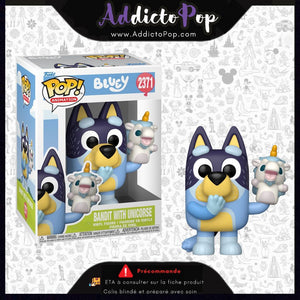 Funko Pop! Bluey [2371] - Bandit with Unicorn 🕓[ETA:07/2026]