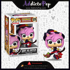 Funko Pop! Sonic The Hedgehog [1275] - Amy As Witch (Halloween) 🕓[ETA:08/2026]