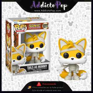 Funko Pop! Sonic The Hedgehog [1277] - Tails As Mummy (Halloween) 🕓[ETA:08/2026]