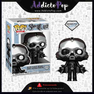 Funko Pop! Rocks Ghost [512] - Bat Wing Papa (Diamond) 🕓[ETA:08/2026]