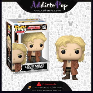 Funko Pop! Metal Gear Solid [1296] - Liquid Snake 🕓[ETA:08/2026]