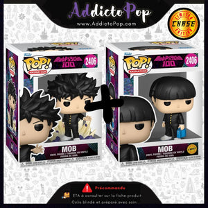 Funko Pop! Mob Psycho [2406] - Mob (Shigeo) (Commune + Chase) 🕓[ETA:08/2026]
