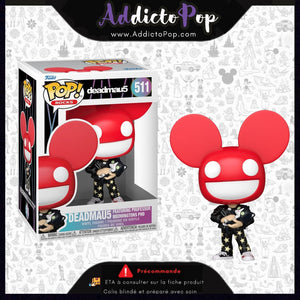 Funko Pop! Rocks DEADMAU5 [511] - Deadmau with Professor Meowingtons PhD 🕓[ETA:08/2026]