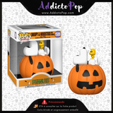 Funko Pop! Peanuts [1589] -  Snoopy & Woodstock with Pumpkin (Halloween 2024)