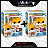 Funko Pop! Sonic The Hedgehog [978] - Tails (Flying) (Commune + Flocked Chase) (Speciality Series Exclusive)