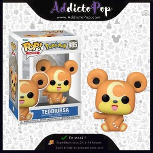 Funko Pop! Games : Pokémon [985] - Teddiursa (EMEA)
