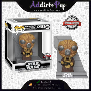 Funko Pop! Star Wars : Bounty Hunters Collection [441] - Zuckuss (Special Edition)