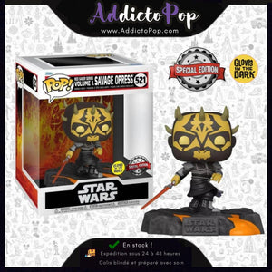 Funko Pop! Star Wars [521] - Red Saber Series Vol. 1 : Savage Opress (GITD) (Special Edition)