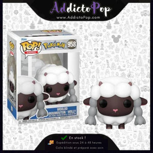 Funko Pop! Pokémon [958] - Wooloo (Moumouton Wolly) EMEA
