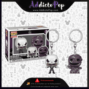 Funko Pop! Keychain L'Étrange Noël de Monsieur Jack [2-Pack] - Jack & Oogie Boogie