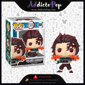 Funko Pop! Demon Slayer [2501] - Tanjiro (Fire Breathing) 🕓[ETA:08/2026]