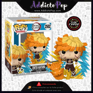 Funko Pop! Premium Demon Slayer [2502] - Zenitsu Agatsuma (GITD Chase) 🕓[ETA:08/2026]