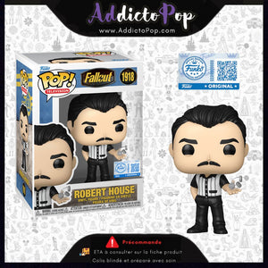 Funko Pop! Fallout [1918] - Robert House (Special Edition) 🕓[ETA:07/2026]