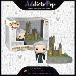 Funko Pop! Harry Potter [33] - Minerva McGonagall with Hogwarts (Town) 