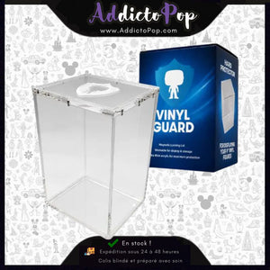 Protection Acrylique VinylGuard 5 mm pour Funko Pop! 4" – Couvercle Magnétique Empilable