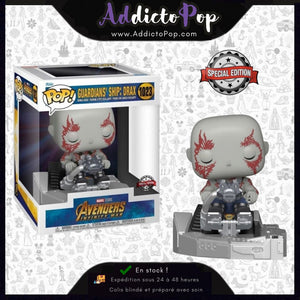 Funko Pop! Marvel (Guardians of the Galaxy) [1203] - Drax in Benatar (3 of 6 Figures) (Special Edition) 