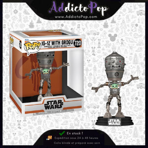 Funko Pop! Star Wars [720] - IG-12 with Grogu