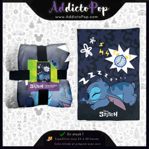 Plaid Sherpa Exclusivité Lilo & Stitch – Stitch Nope 100 × 150 cm