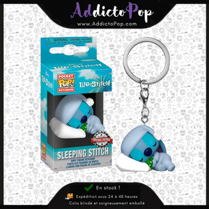 Funko Pop! Keychain Disney Lilo &amp; Stitch - Sleeping Stitch (Special Edition) 