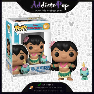 Funko Pop! Disney Lilo & Stitch [1741] - Hula Lilo with Scrump