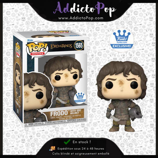 Funko Pop! The Lord of the Rings [1565] - Frodo with Orc Helmet (Funko Shop Exclusive)