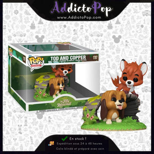 Funko Pop! Disney Rox & Rouky [1707] - Rox & Rouky (Movie Moment)