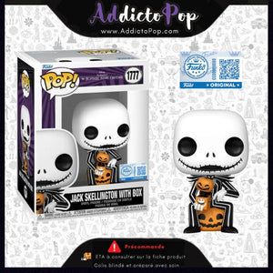 Funko Pop! Disney L´étrange Noël de Mr. Jack [1777] – Jack Skellington with Box (Special Edition) 🕓[ETA:09/2026]