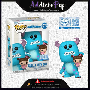 Funko Pop! Disney Monstres & Compagnie [1778] – Sulley with Boo (Special Edition) 🕓[ETA:09/2026]