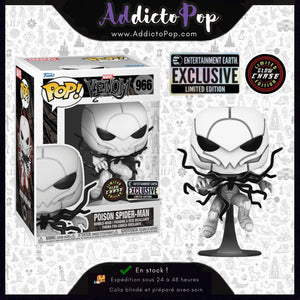 Funko Pop! MARVEL Venom [966] - Poison Spider-Man (GITD Chase) (Entertainment Earth Exclusive)