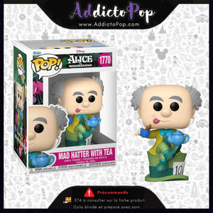 Funko Pop! Disney Alice In Wonderland [1770] - Mad Hatter with Tea 🕓[ETA:08/2026]