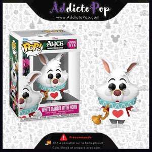 Funko Pop! Disney Alice In Wonderland [1772] - White Rabbit with Horn 🕓[ETA:08/2026]