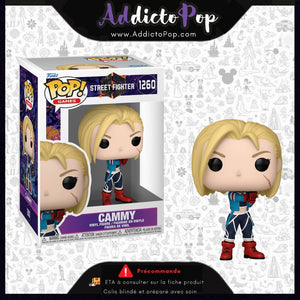 Funko Pop! Games Street Fighter 6 [1260] - Cammy 🕓[ETA:08/2026]