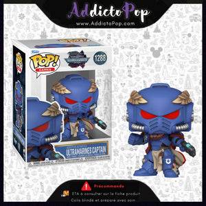 Funko Pop! Games Warhammer 40k [1288] - Ultramarines Justian 🕓[ETA:08/2026]