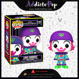 Funko Pop! Ron English's Sugar Circus [171] - Love Combrat (Black Light) (Asia/Shanghai Exclusive) 🕓[ETA:07/2026]