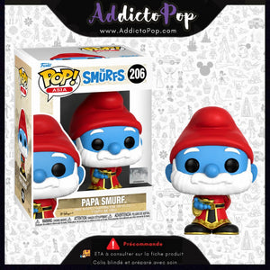 Funko Pop! The Smurfs (Les Schtroumpfs) [206] - Papa Smurf (Asia/Shanghai Exclusive) 🕓[ETA:07/2026]