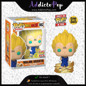 Funko Pop! Dragon Ball Z [862] - Majin Vegeta (GITD) (Only in Pop&amp;Tee) 