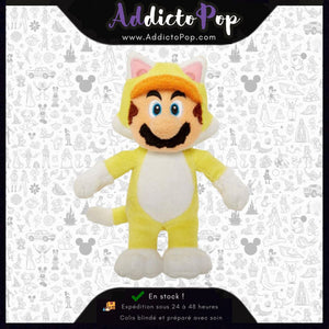 Peluche Mario Chat 24 cm – Super Mario 3D Land