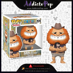 Funko Pop! One Piece [2570] - Saul with Nico Robin 6" (Super Sized) 🕓[ETA:12/2026]